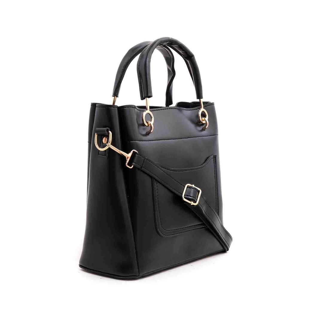 Black Formal Hand Bag P55301