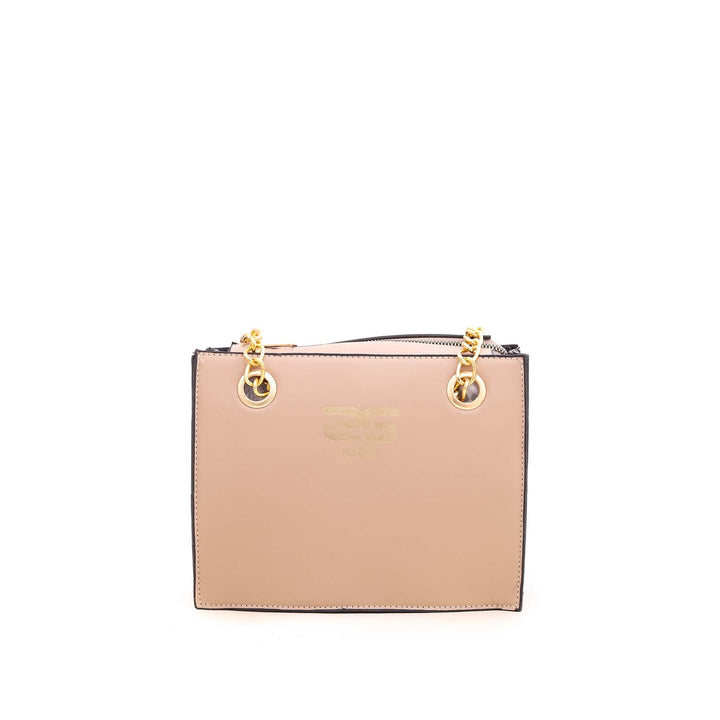 Beige Formal Shoulder Bag P55315