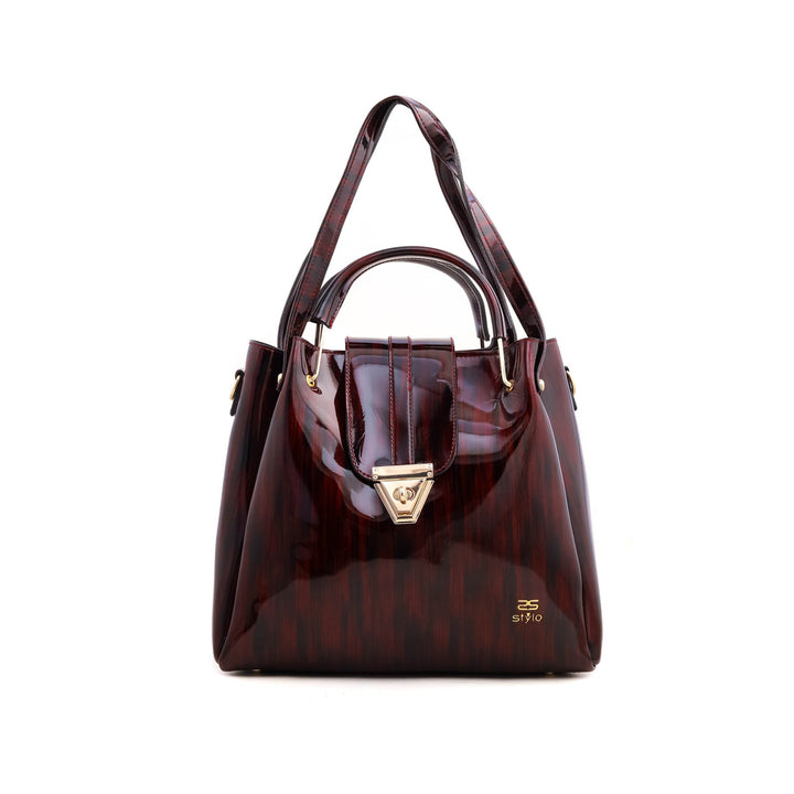 Maroon Formal Hand Bag P55350