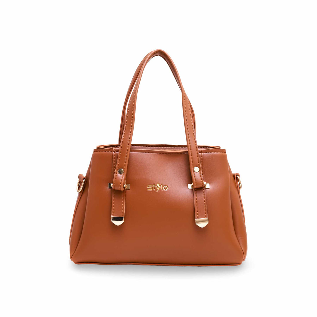 Brown Formal Hand Bag P55380