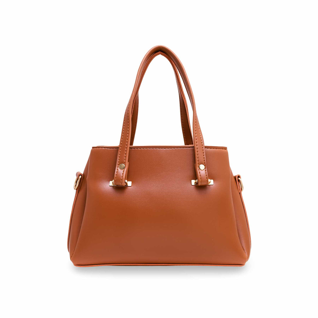 Brown Formal Hand Bag P55380