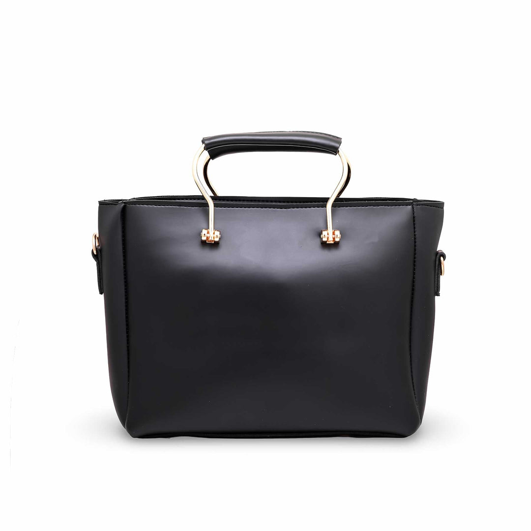 Black Formal Hand Bag P55475