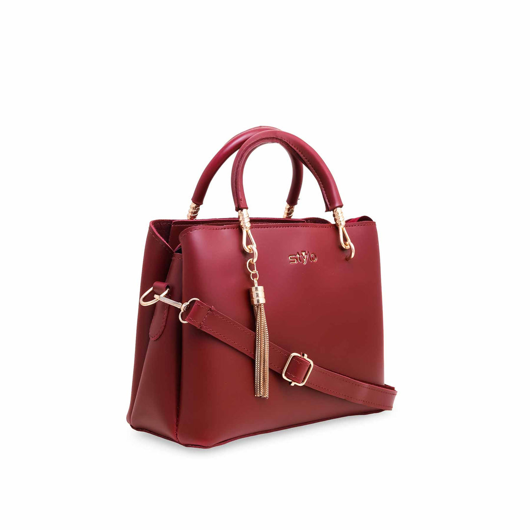 Red Formal Hand Bag P55477