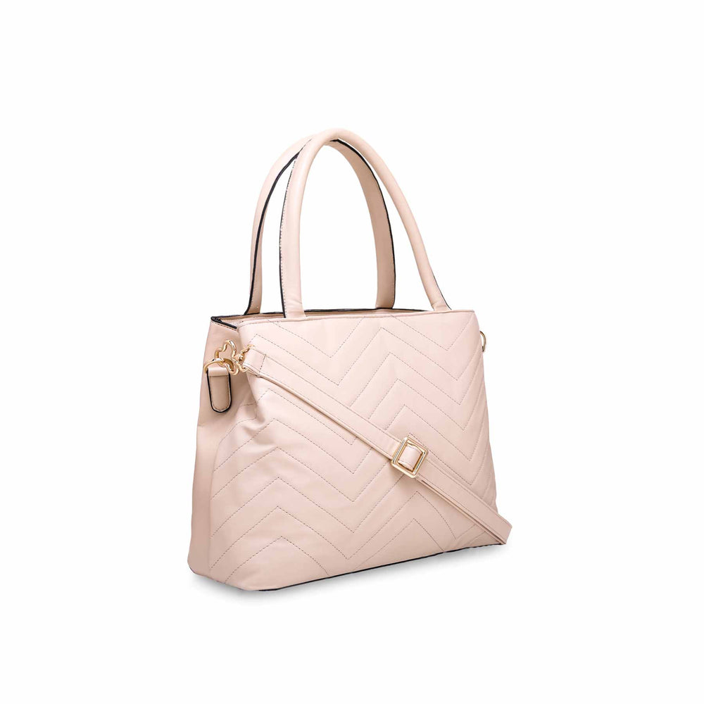 Cream Formal Hand Bag P55515