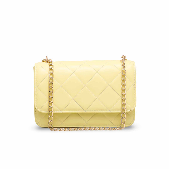 Yellow Casual Shoulder Bag P55522