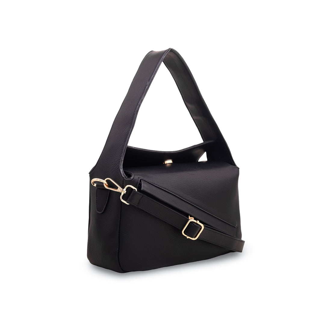 Black Casual Hand Bag P55534