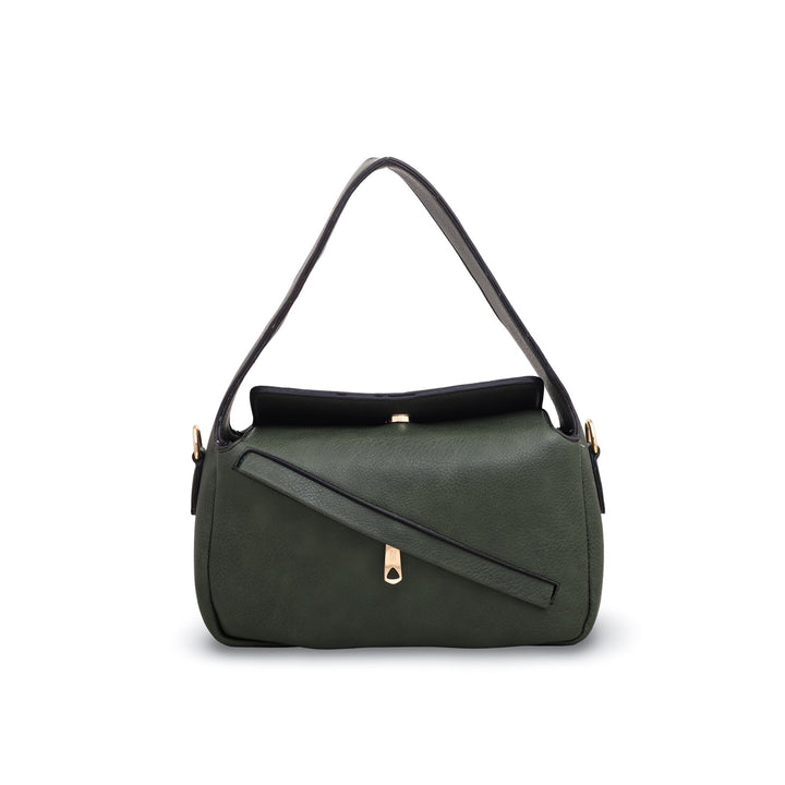 Green Casual Hand Bag P55534