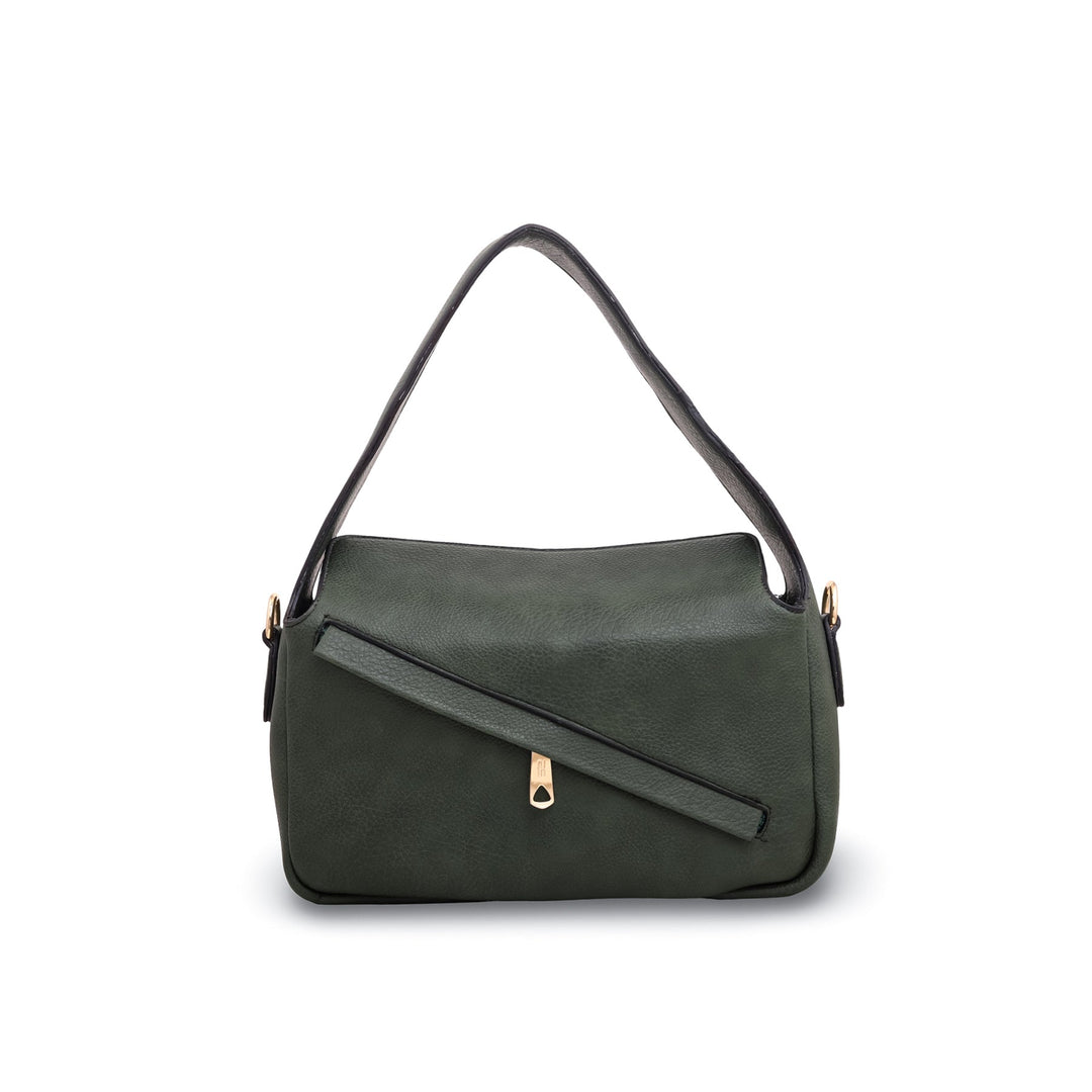 Green Casual Hand Bag P55534