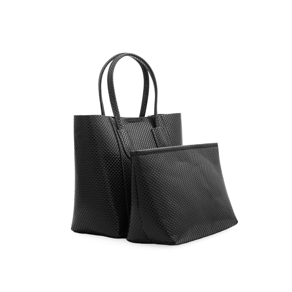 Black Casual Hand Bag P55546