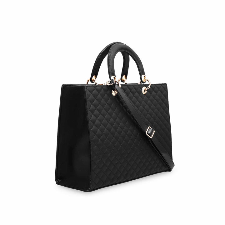 Black Formal Hand Bag P55573