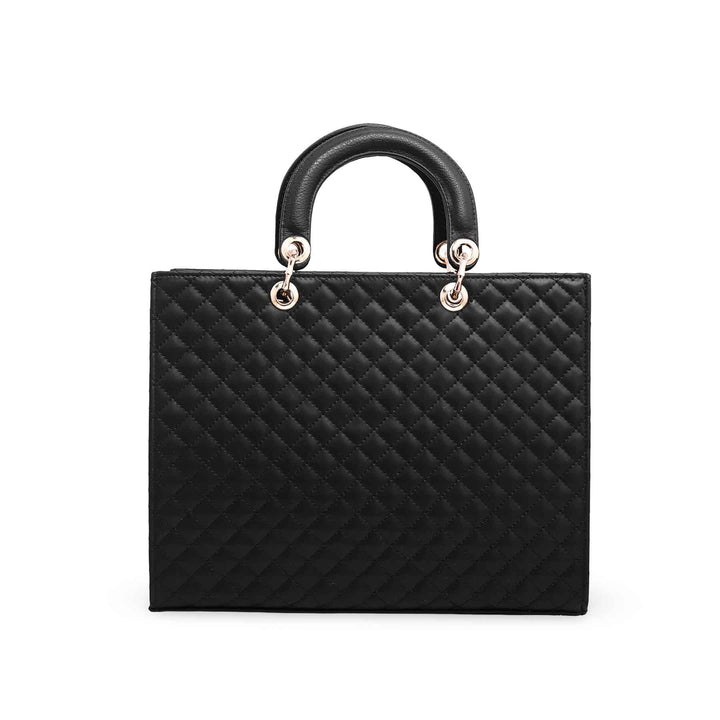 Black Formal Hand Bag P55573