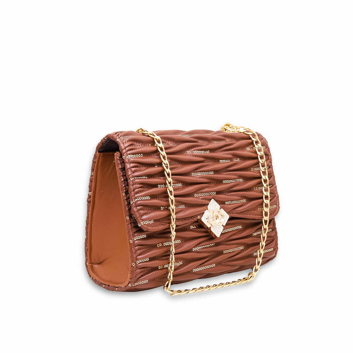 Brown Casual Shoulder Bag P55596