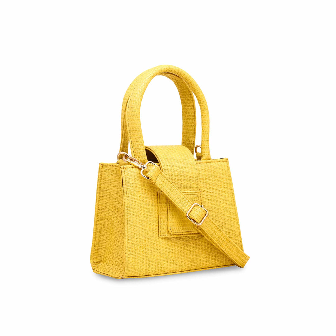 Yellow Casual Shoulder Bag P55600