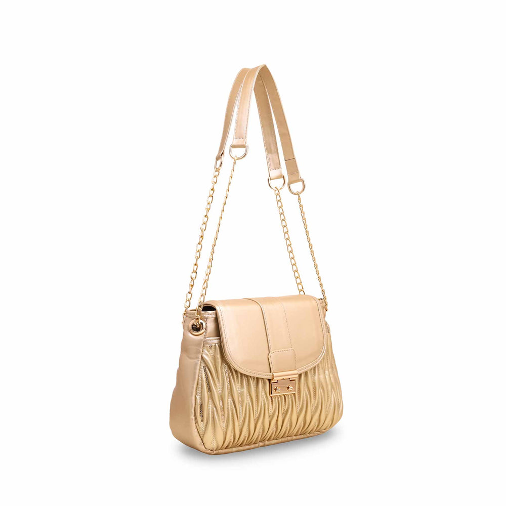 Golden Formal Shoulder Bag P55601