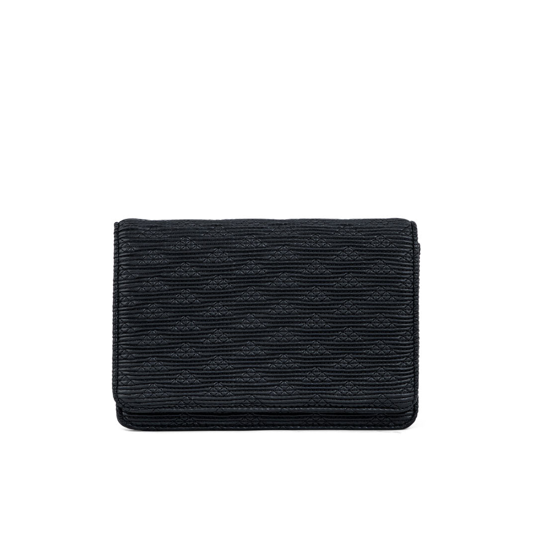 Black Fancy Shoulder Bag For Women P55617