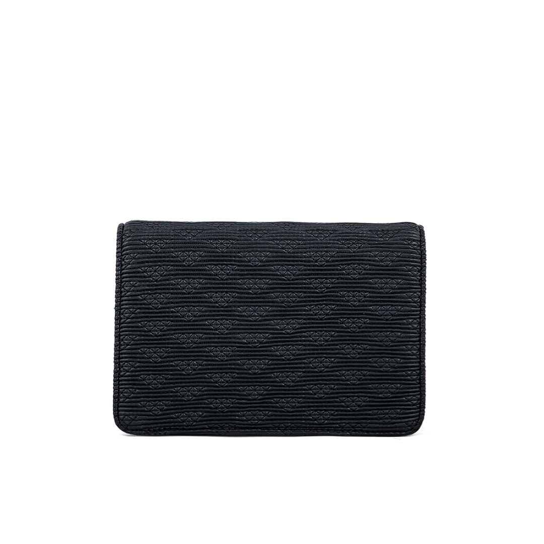 Black Fancy Shoulder Bag For Women P55617