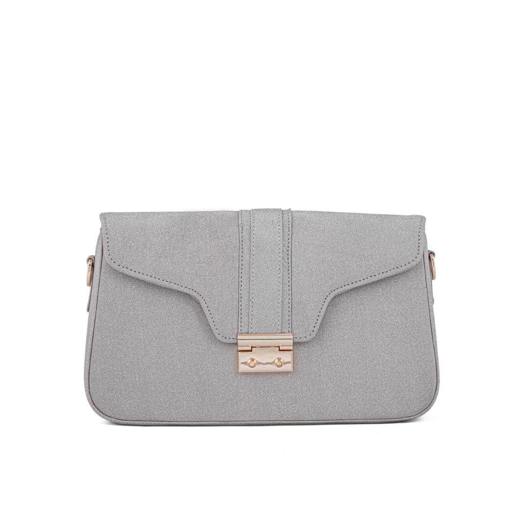 Golden Fancy Shoulder Bag For Ladies P55618