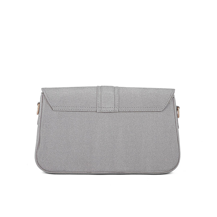 Golden Fancy Shoulder Bag For Ladies P55618