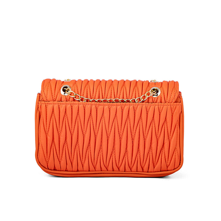 Orange Women Formal Shoulder Bag P55620