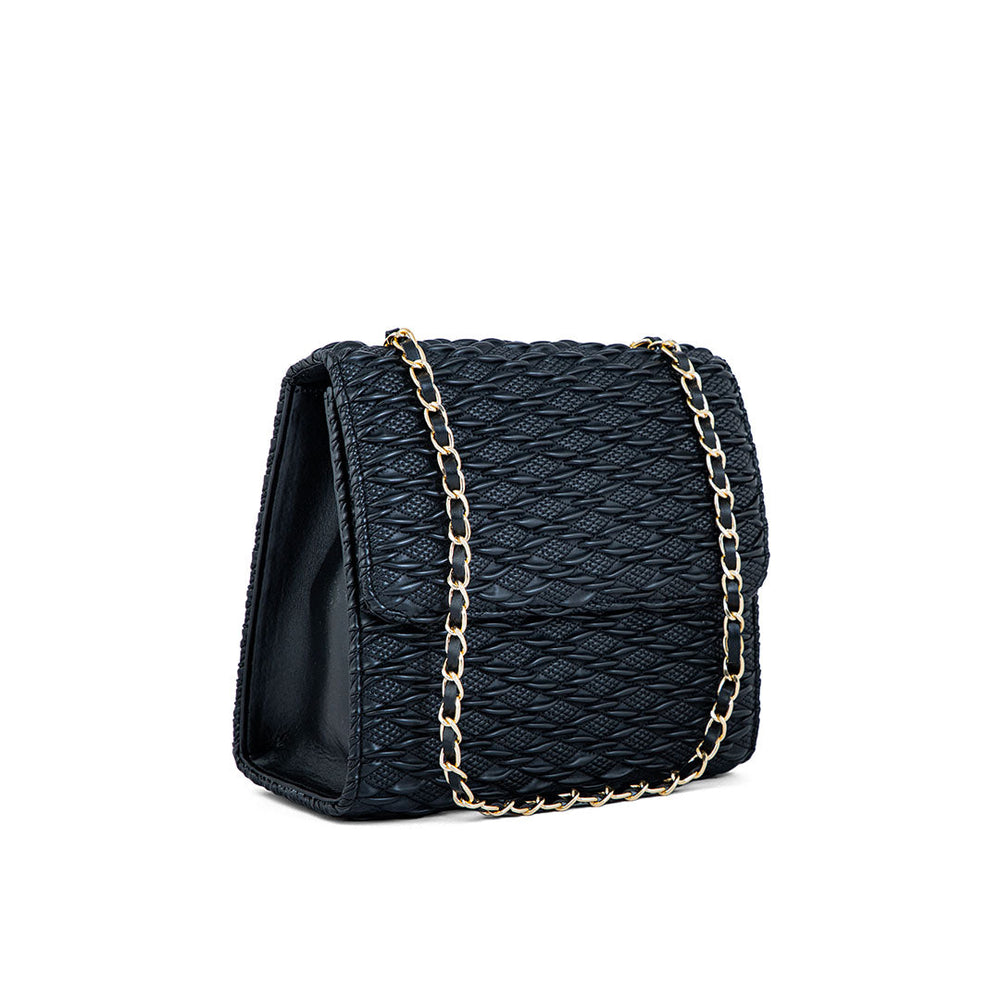 Black Formal Shoulder Bag P55621