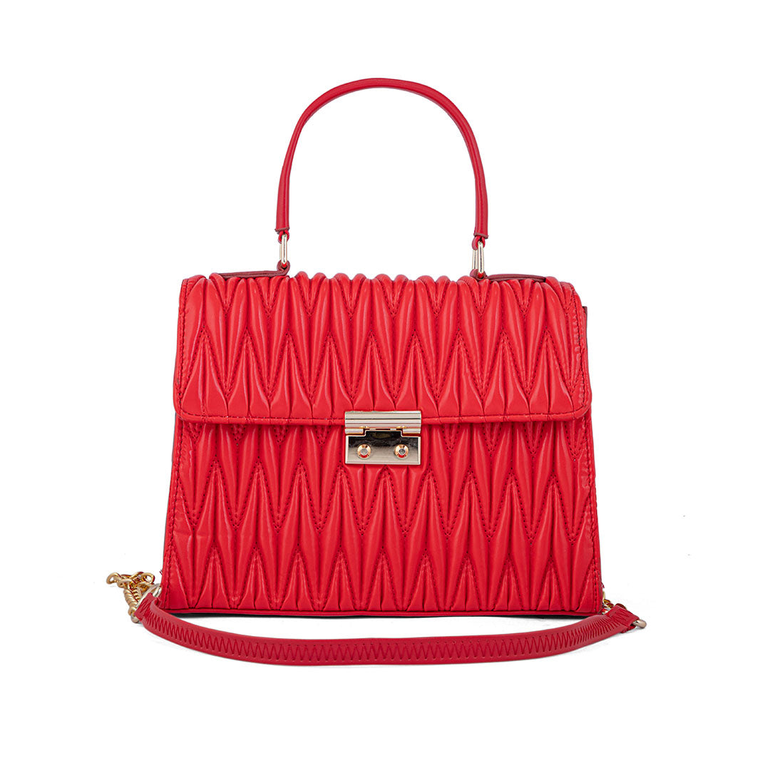 Red Formal Hand Bag P55629