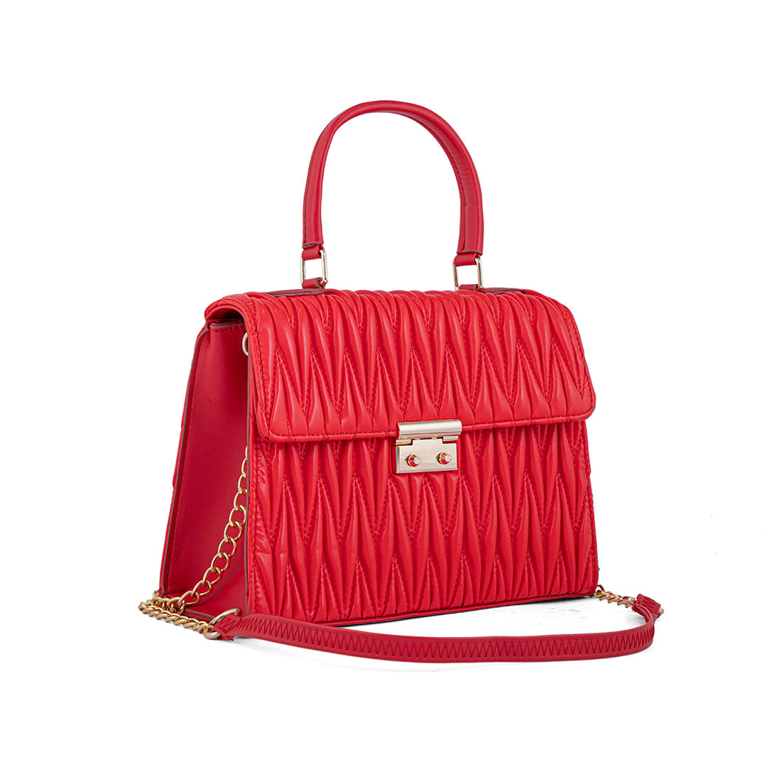 Red Formal Hand Bag P55629