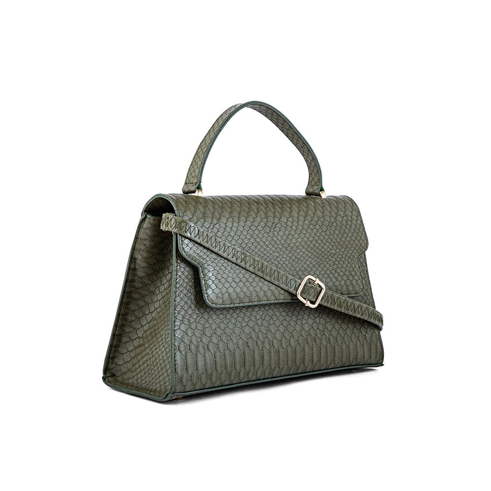 Green Women Casual Shoulder Bag P55632