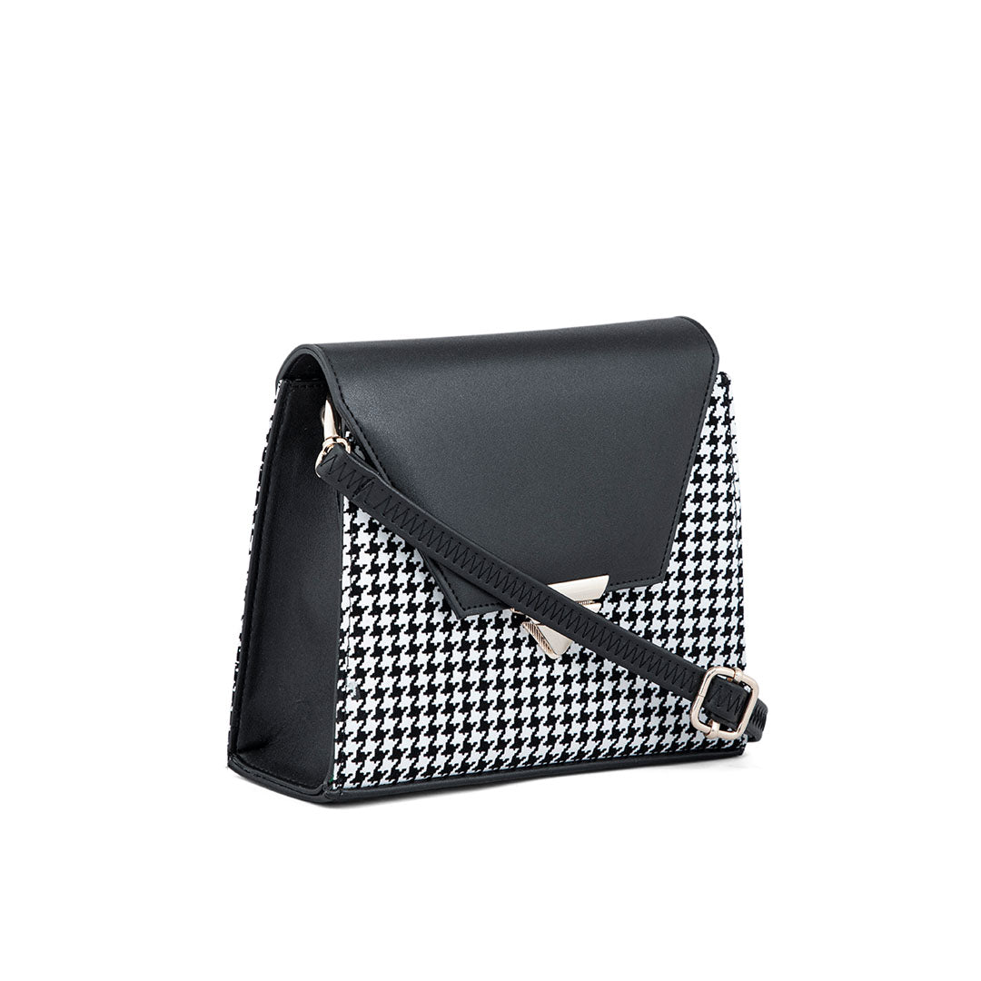 Black Formal Shoulder Bag P55648