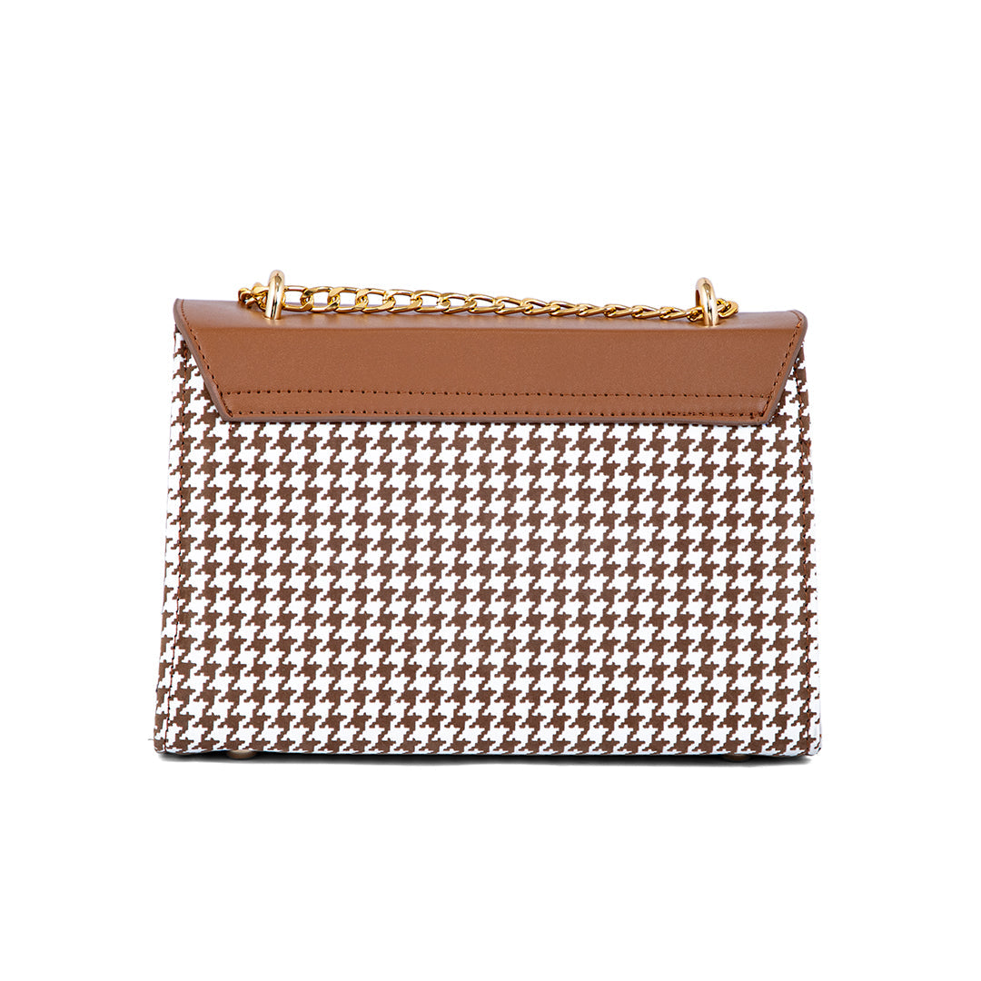 Brown Formal Shoulder Bag P55656