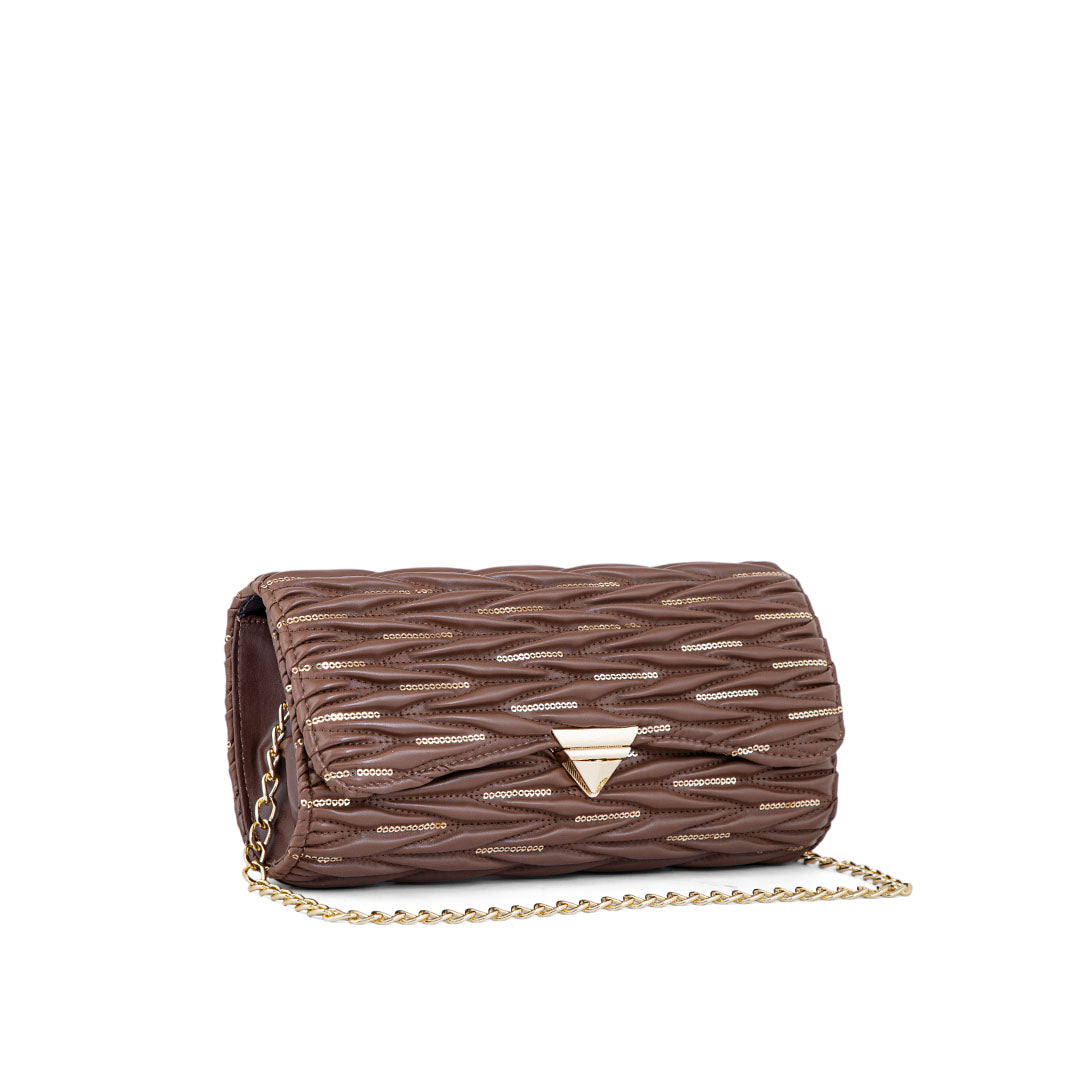 Brown Casual Shoulder Bag P55659