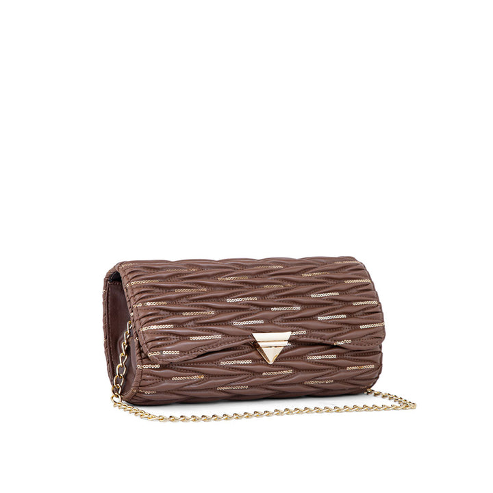 Brown Casual Shoulder Bag P55659