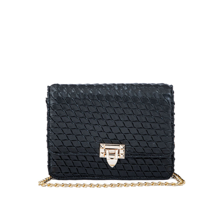 Black Casual Shoulder Bag For Ladies P55660
