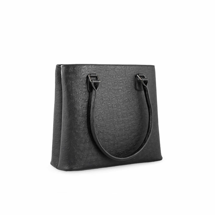 Black Casual Hand Bag P55667