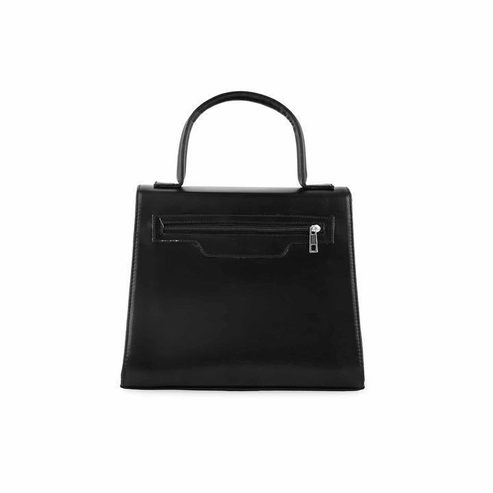 Black Casual Shoulder Bag For Women P55690