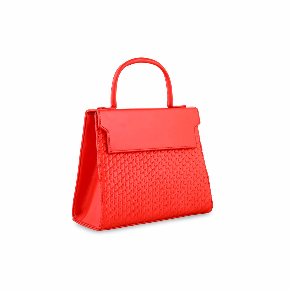 Red Casual Shoulder Bag For Women P55690