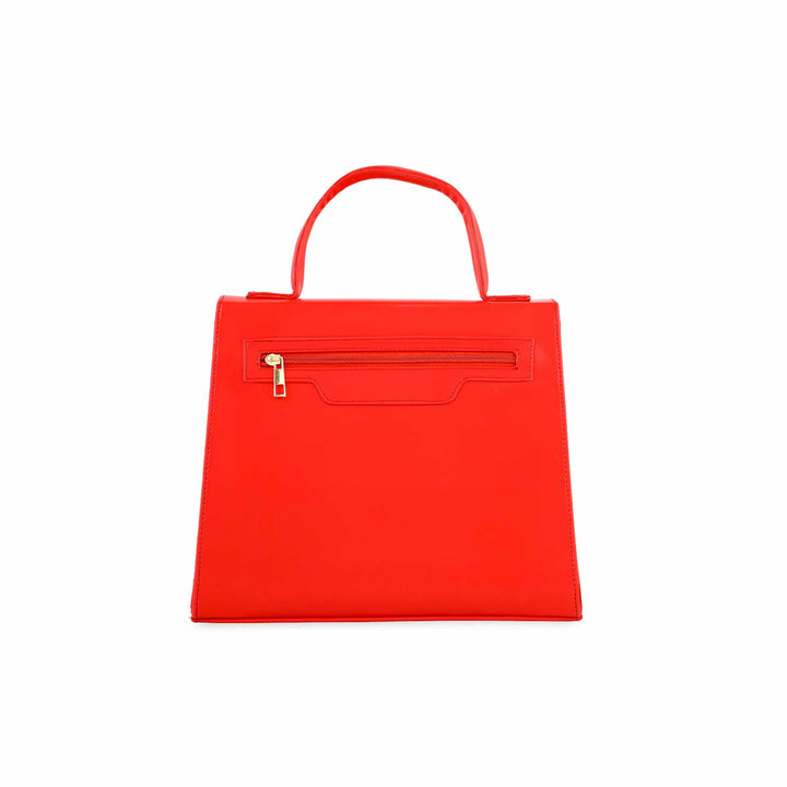 Red Casual Shoulder Bag For Women P55690