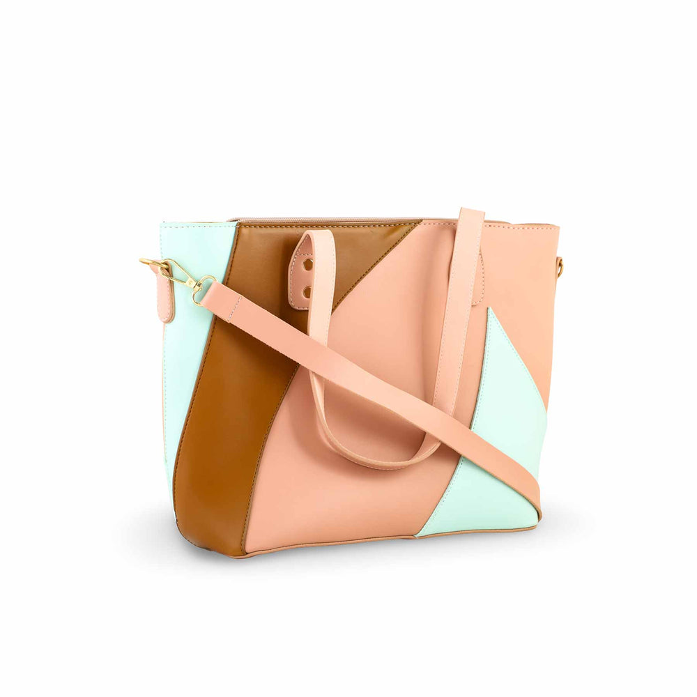 Pink Casual Shoulder Bag For Ladies P55708
