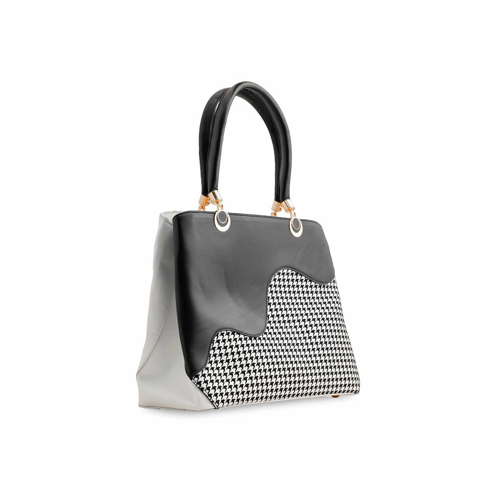 White Formal Hand Bag P55713
