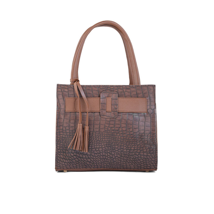 Brown Formal Hand Bag P56084