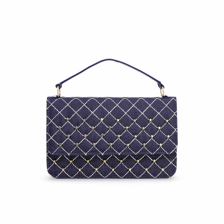 Navy Formal Shoulder Bag P56092