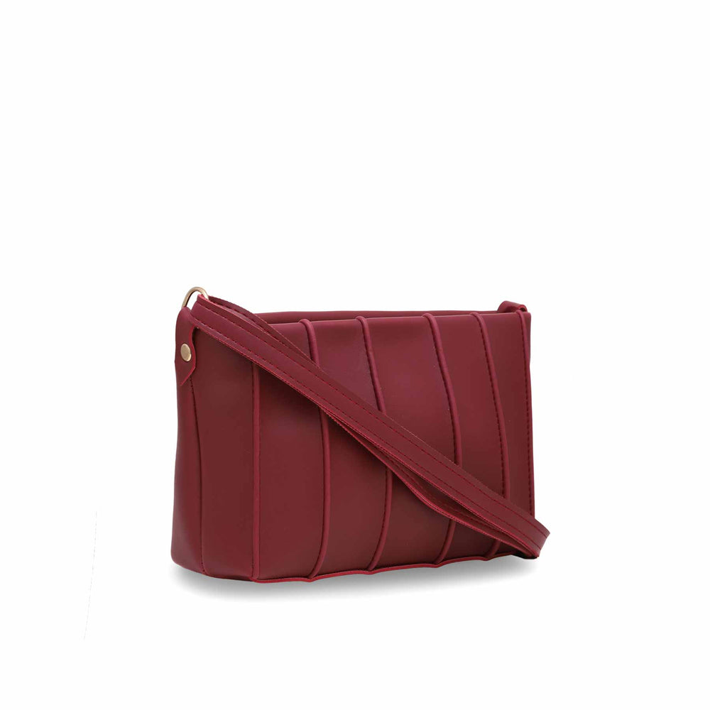 Maroon Formal Shoulder Bag P56096