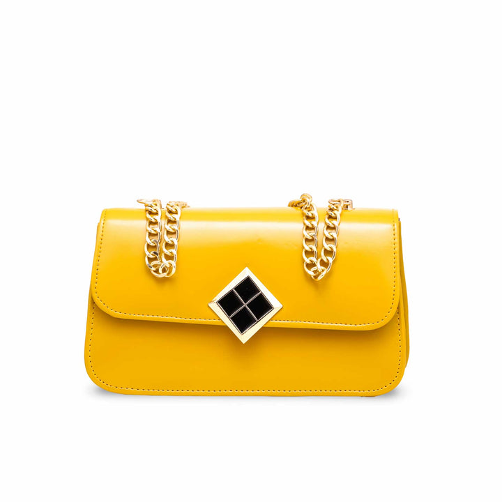 Yellow Formal Shoulder Bag P56101