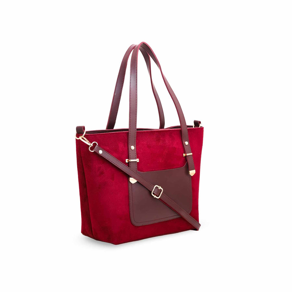 Maroon Formal Shoulder Bag P56102