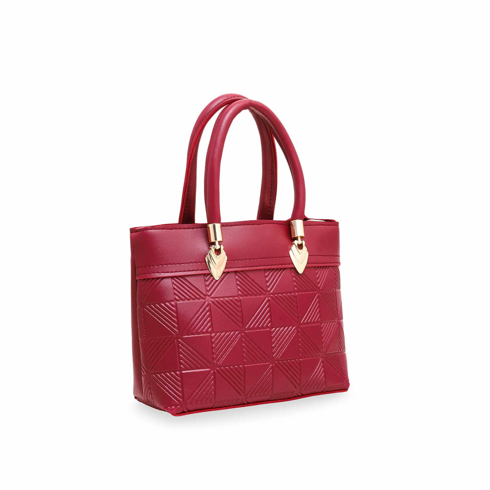 Maroon Formal Shoulder Bags P56119