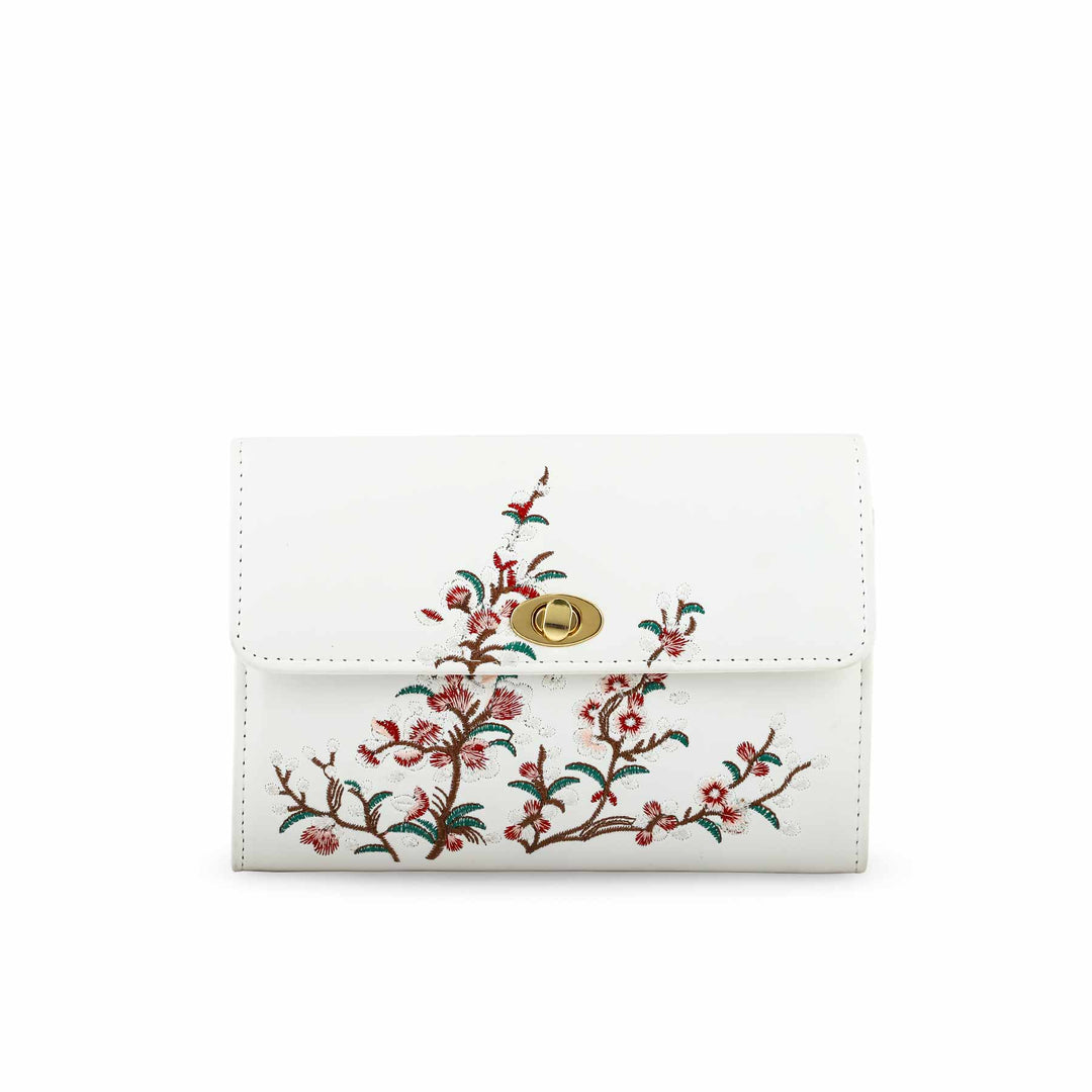 White Casual Shoulder Bag P56202
