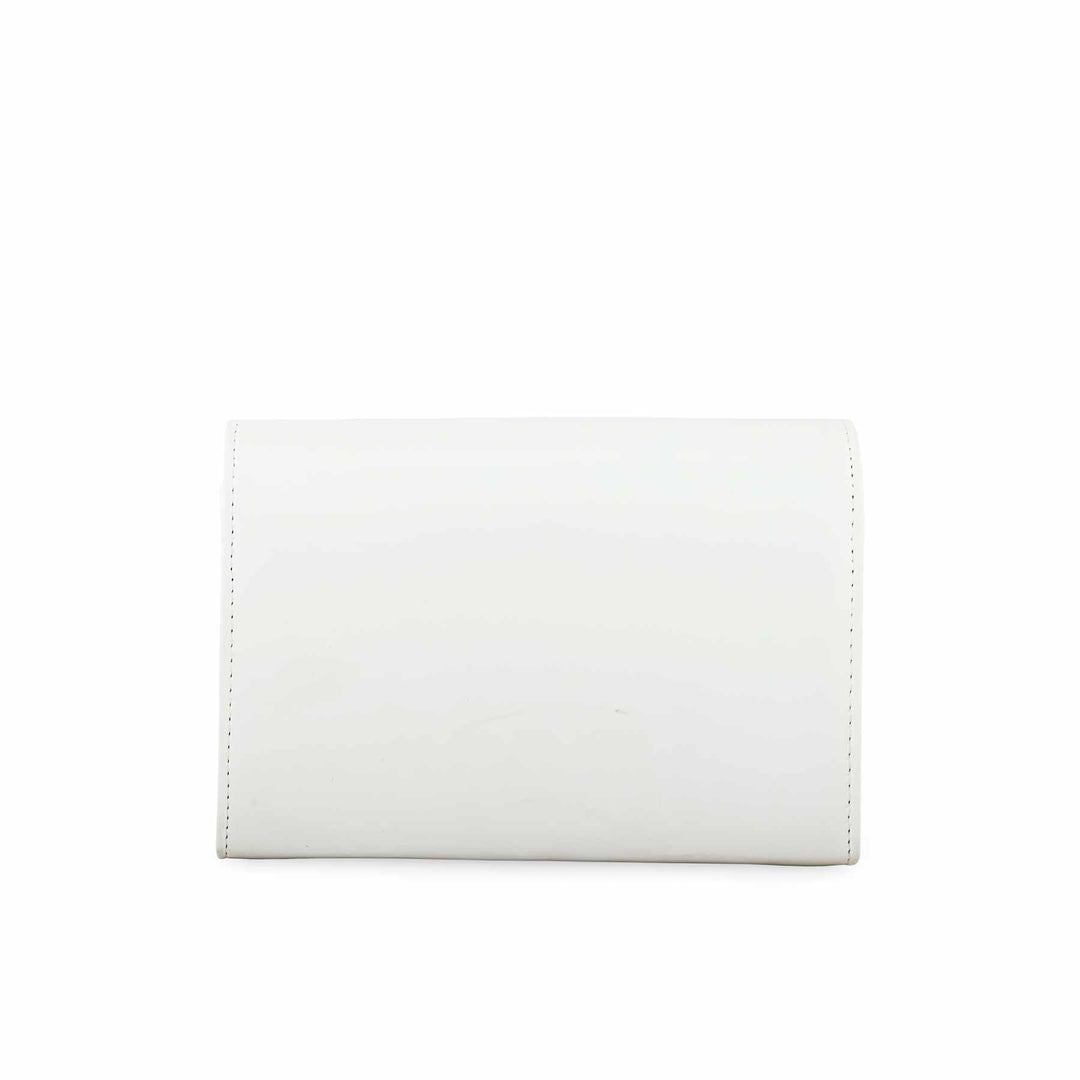 White Casual Shoulder Bag P56202