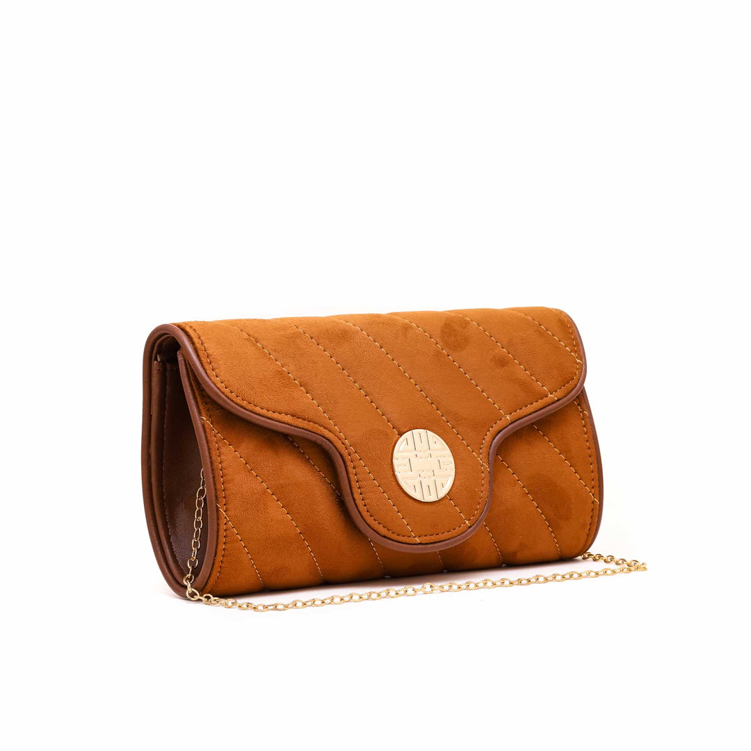 Brown Casual Clutch P60310