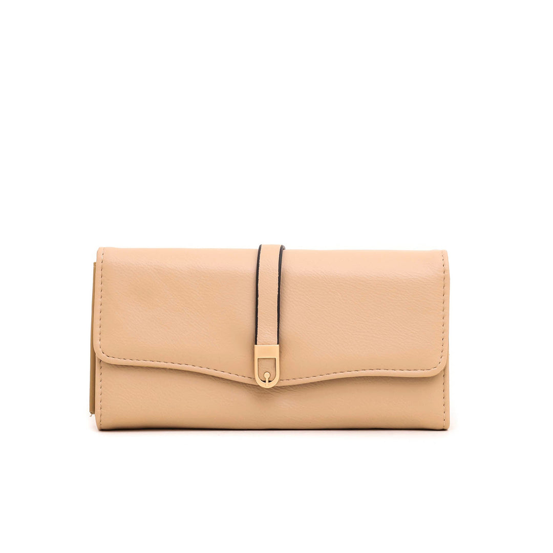 Beige Casual Wallet P70750