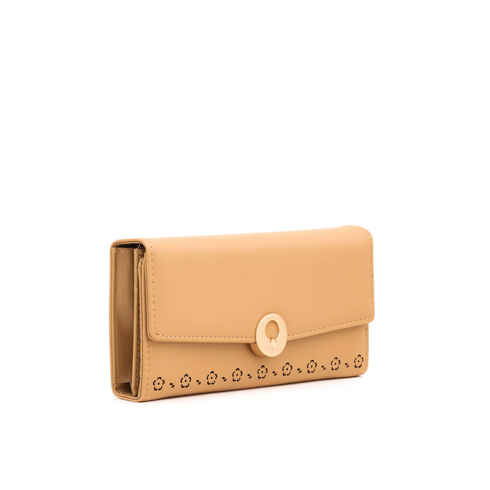 Beige Casual Wallet P70757