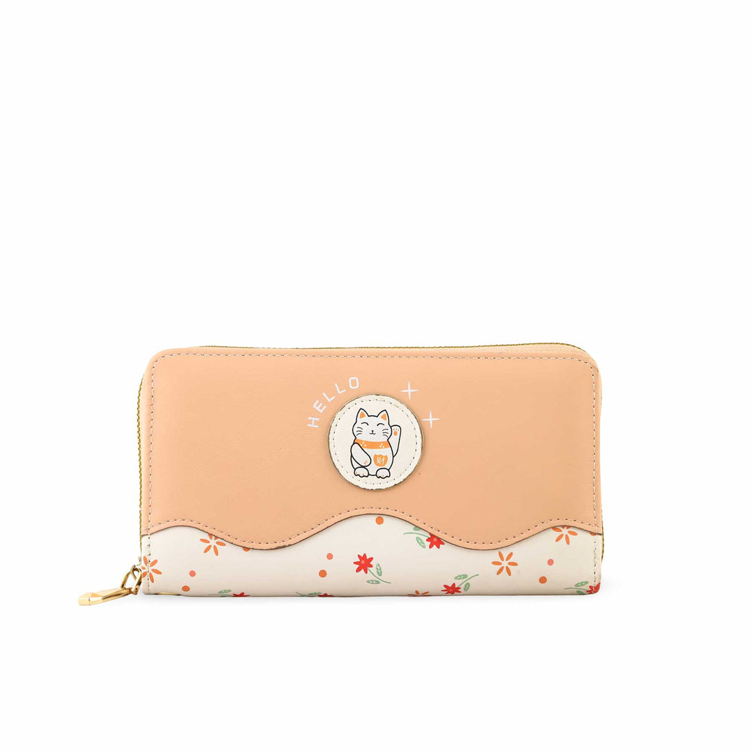 Pink Casual Wallet For Women P70759